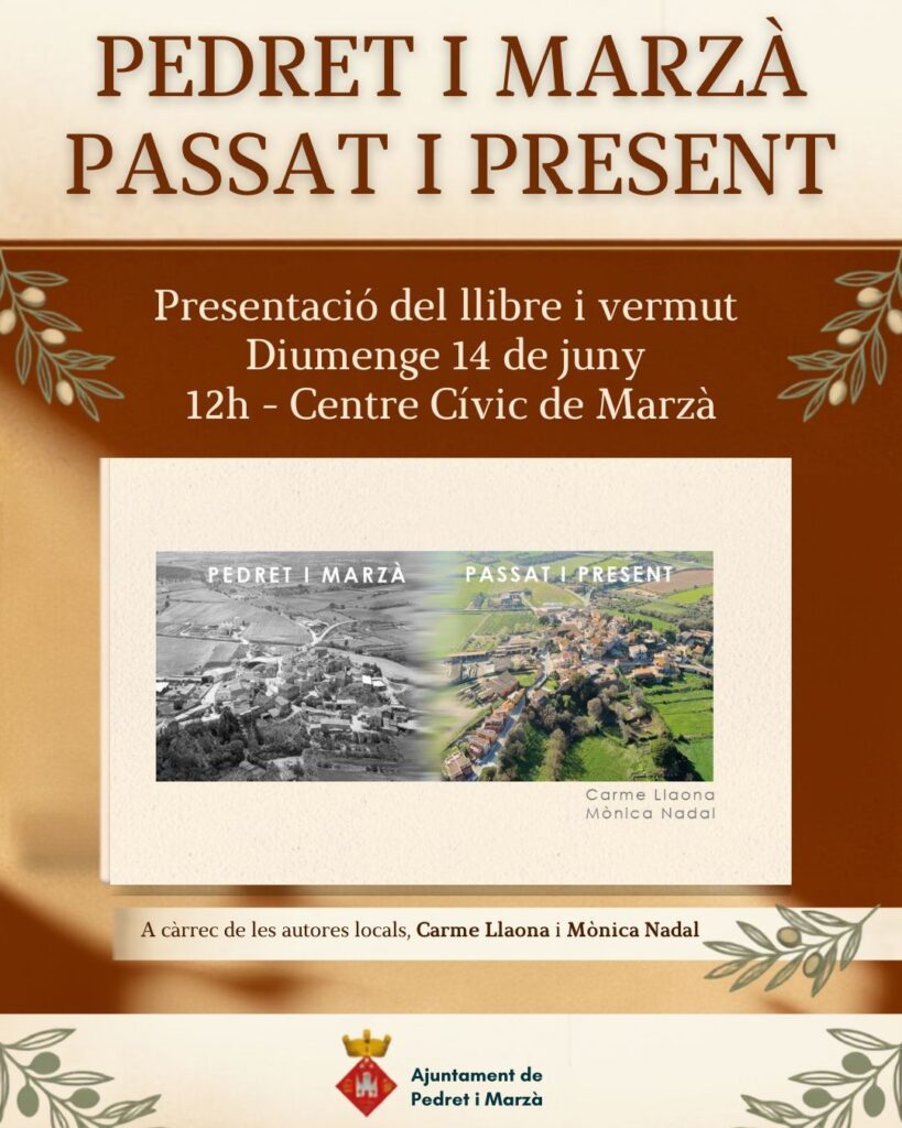 LLIBRE PASSAT I PRESENT PEDRET I MARZÀ